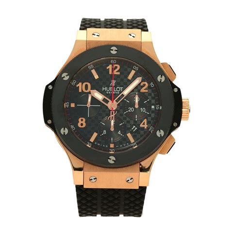 hublot black rubber strap|hublot big bang rubber.